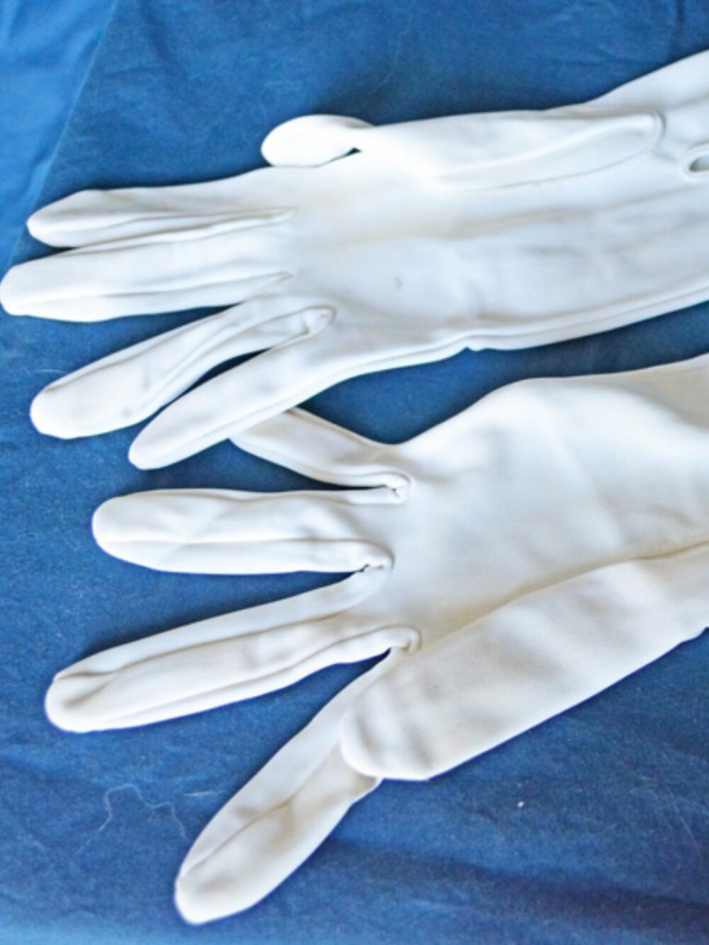 Vintage formal opera gloves